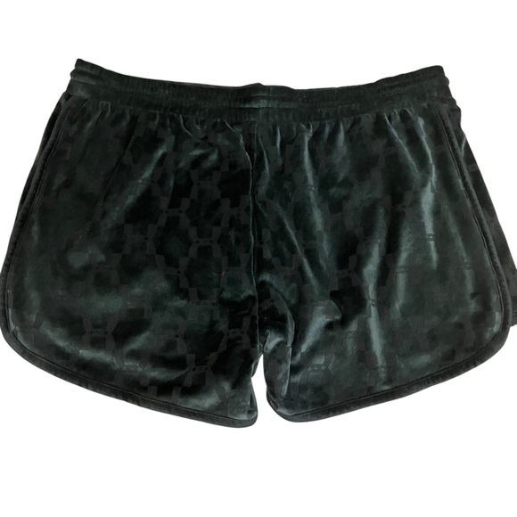 Under Armour Gray Black Velour Drawstring Athletic Sports Pocket Shorts Mens XXL - Picture 2 of 10